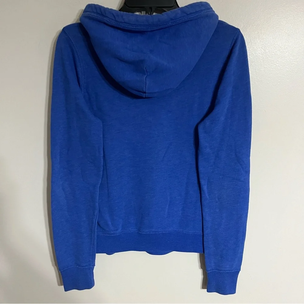 Hollister‎ Pullover Sweatshirt Bird Graphic Print Women’s Size Medium Blue